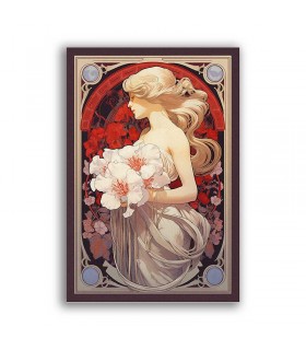 GF-ART NOUVEAU-029. Rice paper large format