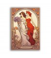 GF-ART NOUVEAU-031. Papel de arroz de gran tamaño