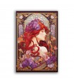 GF-ART NOUVEAU-033. Rice paper large format