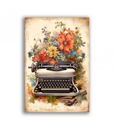 GF-OBJETOS-ANTIGUOS-014. Papel de arroz de gran tamaño