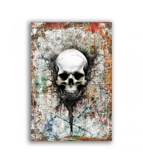 GF-SKULLS-032. Rice paper large format