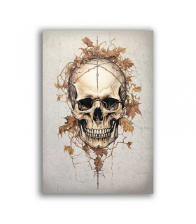 GF-SKULLS-033. Rice paper large format