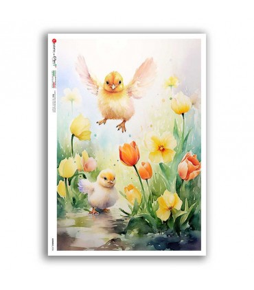 ANIMALS-0236. Animals Rice Paper for decoupage.