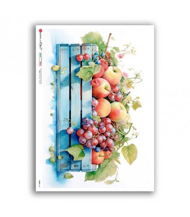 FOOD-0161. Carta di riso cucina per decoupage.