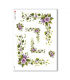 FLOWERS-0114. Carta di riso fiori per decoupage.