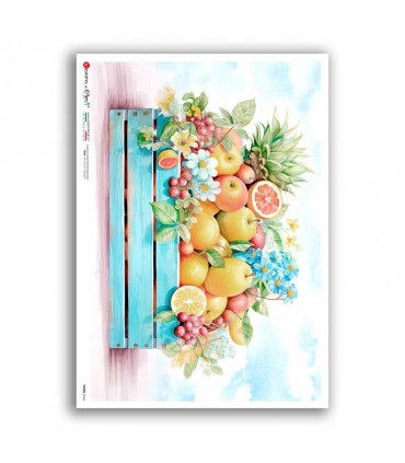 FOOD-0164. Rice Paper food for decoupage.