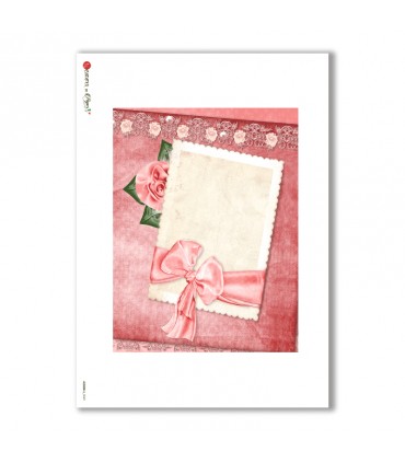 ALBUM-L-0049. Rice Paper album for decoupage.