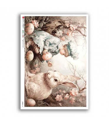 HOLIDAY-0142. Carta di riso festività per decoupage.