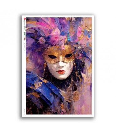 HOLIDAY-0153. Carta di riso festività per decoupage.