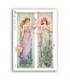 NOUVEAU-0060. Art nouveau Rice Paper for decoupage.