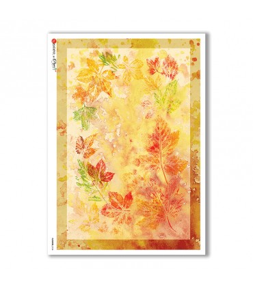 FLOWERS-0124. Carta di riso fiori per decoupage.