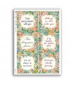 PHRASES-0045-UK. Carta di riso frasi per decoupage.