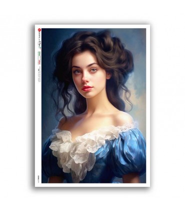 SCENE-0191. Carta di riso pittorico per decoupage.