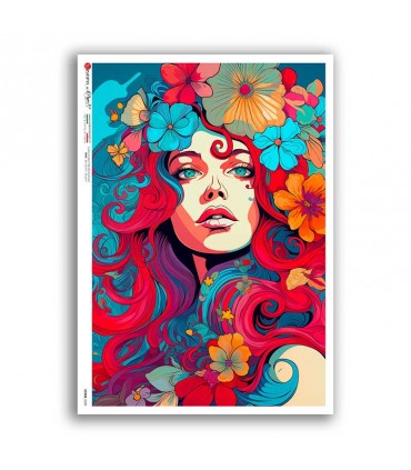 SCENE-0200. Pictorial Rice Paper for decoupage.