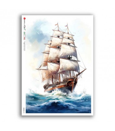 VEHICLES-0075. Vehicles Rice Paper for decoupage.